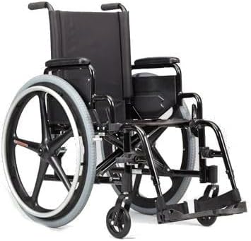 Set of 2 X-CORE Rear Wheelchair-WHELS 24" X1 3/8" (540) Black Color with Everyday Street Tires & Push Rims