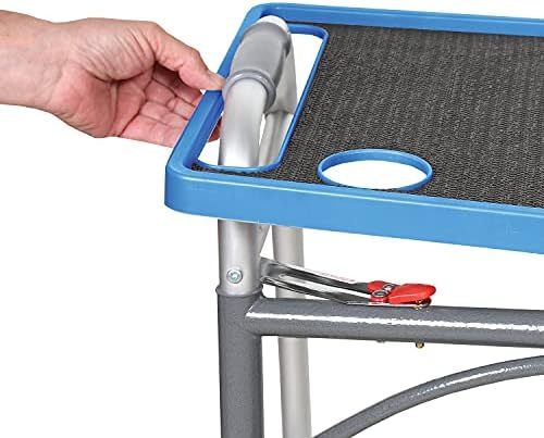 Support Plus Walker Tray Table - Mobility Table Tray for Walker, Non Slip Walker Tray Mat, Walker Accessories Mat