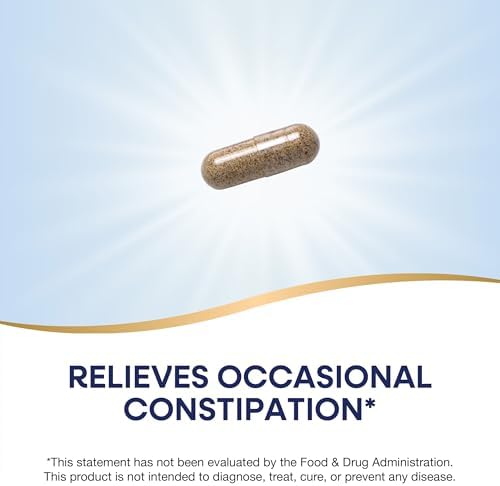 Nature's Way Aloe Latex with Fennel, 275 mg per Serving, 100 ct | Aloe Vera Capsules for Occasional Constipation*, Non-GMO Project Verified, Vegan