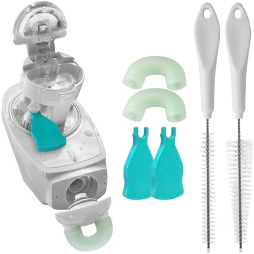 Nasal Irrigation System Cleaning Kit, Compatible with Navage Nasal Irrigation System, Includes C-Clip, U-Tube, 2 Cleaning Brushes