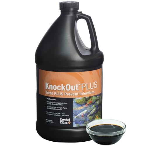 CrystalClear Knockout Plus All Natural Fish Treatment - 1 Gallon