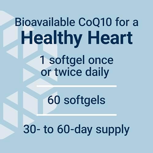Life Extension Super Ubiquinol CoQ10, Heart Health Supplement, Cell Energy, oxidative Stress Defense, Maximum Absorption, 100 mg, Non-GMO, Gluten-Free