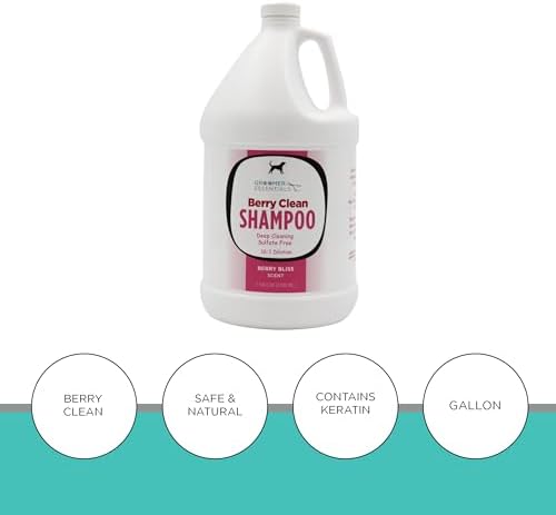 Groomer Essentials Berry Clean Dog Shampoo Gallon