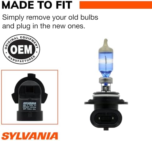 SYLVANIA - 9006 SilverStar Ultra - High Performance Halogen Headlight Bulb, High Beam, Low Beam and Fog Replacement Bulb