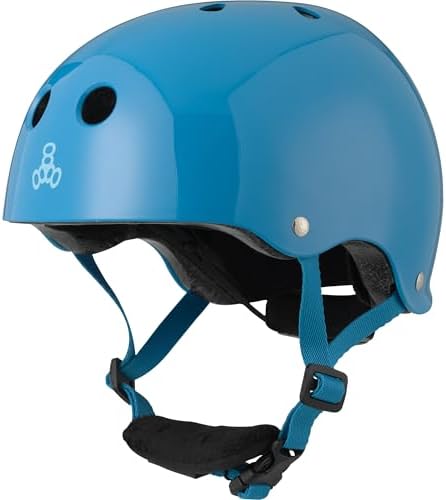 Triple Eight Lil 8 Kids Helmet – Ideal for Biking, Skateboarding, in-Line Skating, Rollerblading and Scooter