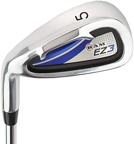 Ram Golf EZ3 Mens Left Hand Iron Set 5-6-7-8-9-PW - Free Hybrid Included