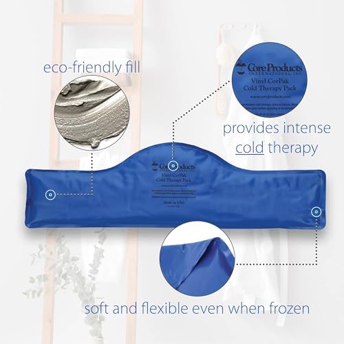 Core Products Flexible Vinyl Intense Cold Pack for Neck, Shoulders & Back - 11" X 15"