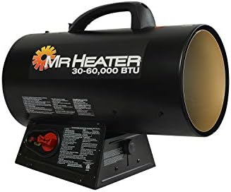 Mr. Heater 60,000 BTU Quiet Burner Technology Forced Air Propane Heater