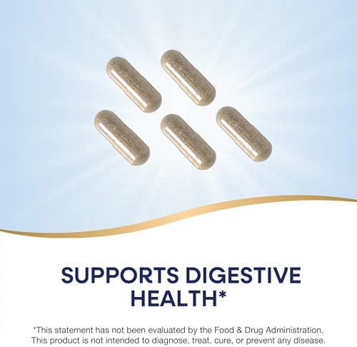 Nature's Way Fiber Fusion Daily Capsules, Digestive Health Support*, 150 ct | 3.1 g per Serving, Proprietary Fiber Blend, Psyllium Husk Capsules with Oat Bran, Guar Gum, Pectin, Vegan