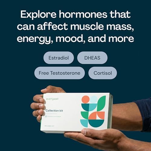 Everlywell At-Home Men's Health Test Collection Kit, Measures 4 Key Hormones in Men for Accurate Results from a CLIA-Certified Lab Within Days