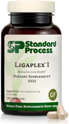 Standard Process Ligaplex I - Joint Support Supplement for Ligament & Cartilage Health - Bone Strength Support - Non-Soy