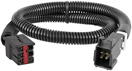 CURT 51323 Quick Plug Electric Trailer Brake Controller Wiring Harness, Fits Select Ford, Land Rover, Lincoln, Mercury Trucks and SUVs