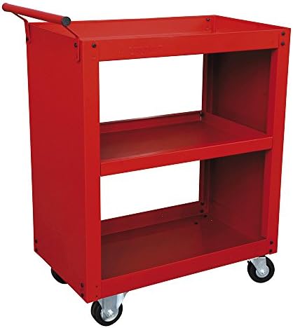 3 Shelf Tool Trolley, 30Lx0Wx38.5H