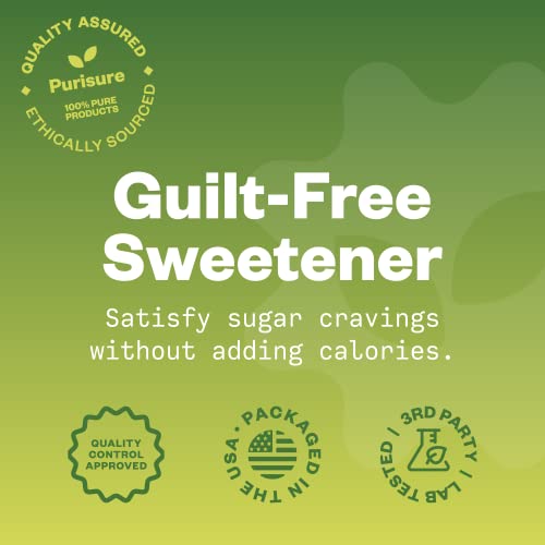 Organic Stevia Extract Powder, Concentrated Natural Sweetener for Coffee, Tea, Baking & Drinks, Zero Calorie, Non-GMO, Keto Friendly, 892 Servings