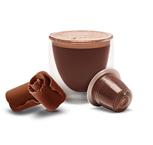 Hot Chocolate Nespresso Compatible Capsules Hot Cocoa Pods - Mint Infusion - 10 Pod Package