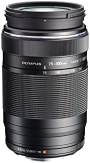 Olympus M.Zuiko Digital 75-300mm F4.8-6.7 for Micro Four Thirds System Camera, Compact Powerful Zoom Lens, Outdoor