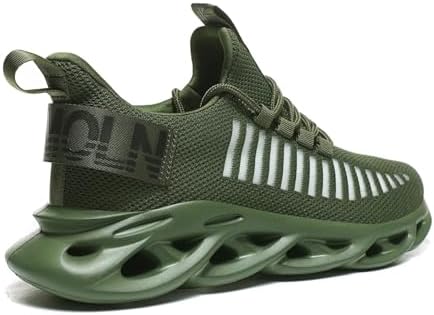 GSLMOLN Men's Slip on Breathable Walking Shoes Ultra Lightweight Casual Sport Gym Fashion Sneakers