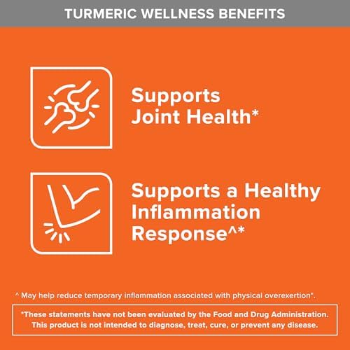 Qunol Liquid Turmeric 1000mg, Black Pepper Enhanced Absorption, 60 Servings
