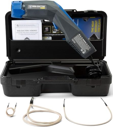 Induction Innovations Mini-Ductor Venom Heater, 3 Coils, Carrier Case | Includes 3 induction coils, Carrying case, Instruction manual