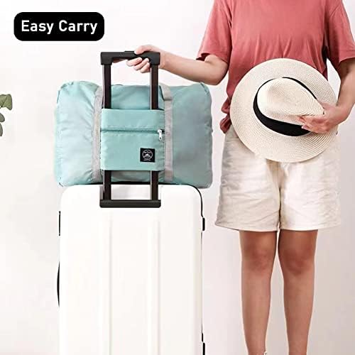 2 Pack Foldable Travel Bag Waterproof Travel Duffel Bag
