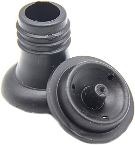 Wine Saver Vacuum Stoppers - Set of 6 Rubber Stoppers for Wine Preservation