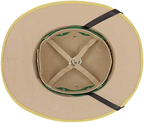 Armycrew French Style 100% Genuine Pith Helmet Safari Hat