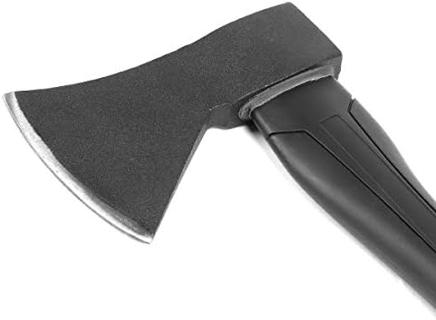 DNA Motoring 15.3" Axe, Ideal Wood/Tree Chopping, Heat Treated Alloy Steel and Fiberglass Handle, 1 Axe
