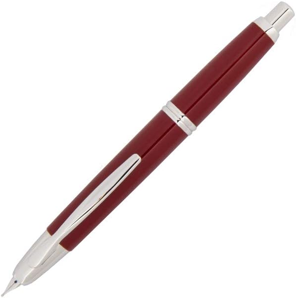 PILOT Vanishing Point Collection Refillable & Retractable Fountain Pen, Matte Black Barrel, Blue Ink, Fine Nib (60580)