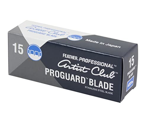 Feather Artist Club ProGuard Razor Blades 15 Count