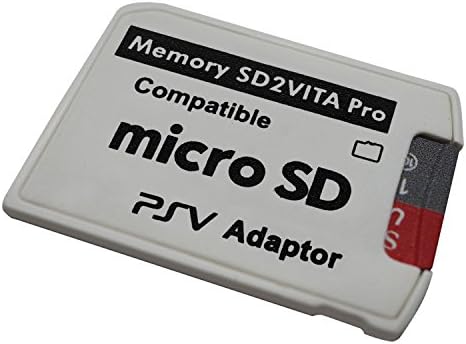 Funturbo Ultimate Version SD2Vita 5.0 Memory Card Adapter, PS Vita PSVSD Micro SD Adapter PSV 1000/2000 PSTV FW 3.60 HENkaku Enso System