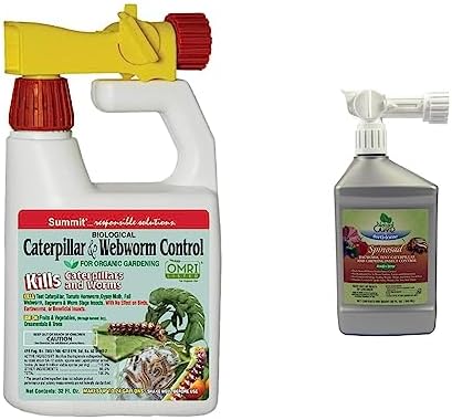 SUMMIT 021-6 Caterpillar and Webworm Control-Hose End For Insects, 1-, Quart, White