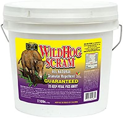 Epic 02118 Wild Hog Repellent Granular Bucket - 10-Lbs