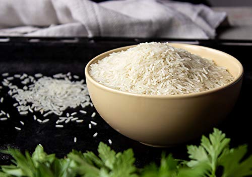 Food to Live Organic White Basmati Rice, 25 Pounds – Non-GMO, Long-Grain Rice Variety, Fragrant, Kosher, Vegan, Bulk. Non-Irradiated. Less Starch.Great for Indian Dishes.