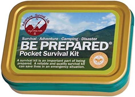 Be Prepared® Pocket Survival Kit PSK Holder not Included