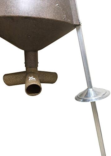 BOSS Buck Varmint Funnels Durable Lightweight Galvanized Steel Protective Squirrel Funnels with Self Tapping Screws for Game Feeder, Set of 3