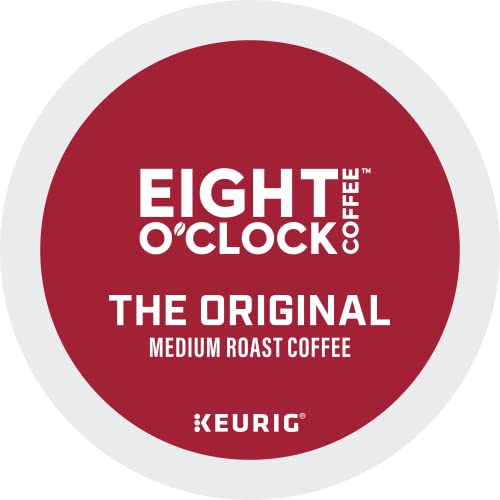 Eight O'Clock Coffee The Original, Single-Serve Keurig K-Cup Pods, Medium Roast Coffee, 24 Count
