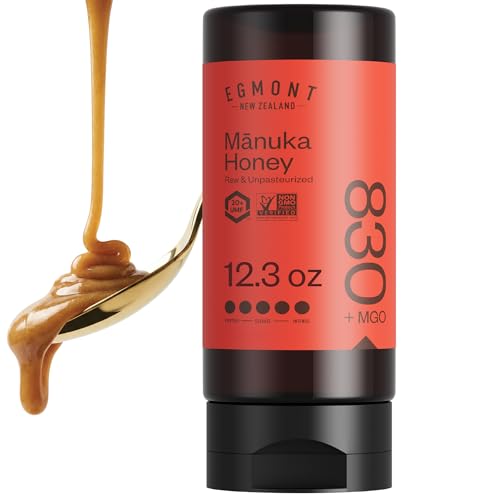 Egmont Honey Raw Mānuka Honey | UMF 18+ MGO 700+ Certified | 8.8oz