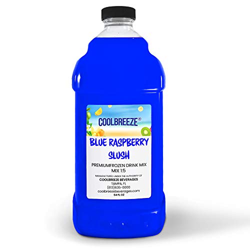 Coolbreeze Mango Slush Frozen Drink Machine Mix - Shelf Stable Ready to Use 1:5 Ratio Flavor Syrup for Daiquiri/Slushie/Snowcone