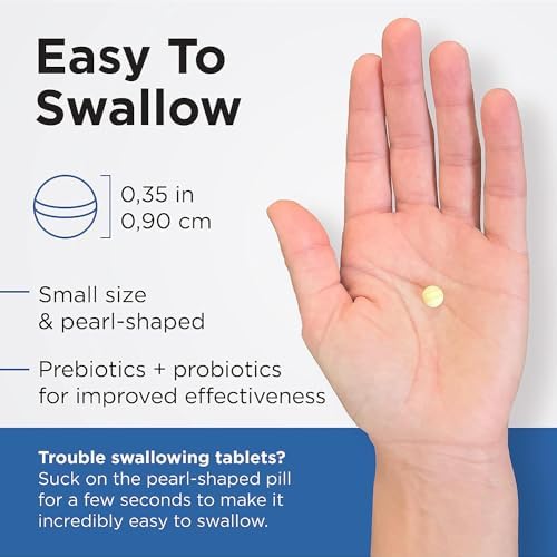 Probiotics for Women & Men - Probiotic & Prebiotics 60-Day Supply | Earth's Pearl - BIO-Tract® Time-Release - 4 Billion CFU - Gut Health Support