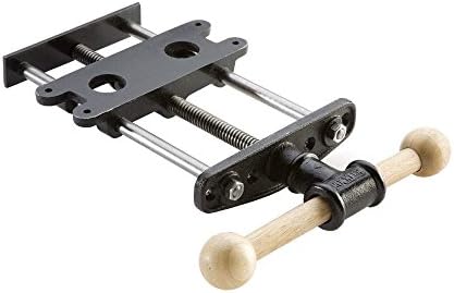Rockler Quick Release Front Vise 9" Dual Guide Rod Woodworking Vise | Front Vise – Secure Work Holding – Woodworking Vise – Quick Release –