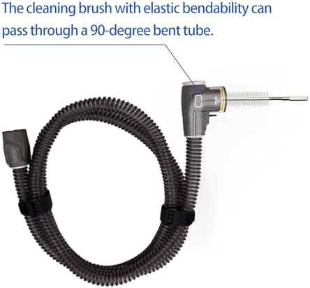 CPAP Cleaning Kit, Electric CPAP Cleaner for Hose and Mask, Silicone Brush Cleaner, Compatible with 22mm and 15mm Hose