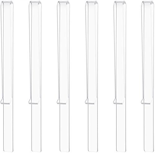 6Pcs Music Stand Clips Clear Acrylic Sheet Music Page Holder