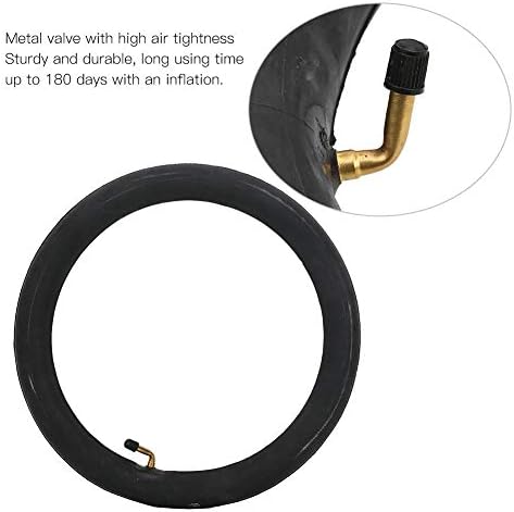 Electric Bicycle Butyl Rubber Inner Tube with Metal Bent Valve Stem for E-Bike Accessories