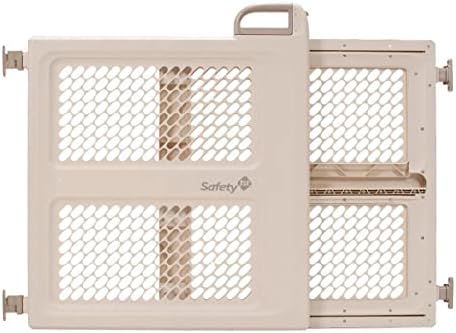 Safety 1st Baby Gates for Doorways, Pressure Mount Lift, Lock and Swing, Dog Gates, Hardware Gate for Stairs, Fits 28"-42" Wide