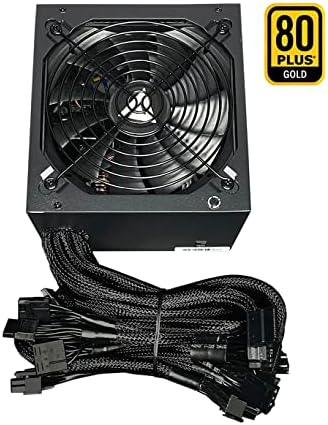Apevia ATX-PR800W Prestige 800W 80+ Gold Certified, RoHS Compliance, Active PFC ATX Gaming Power Supply