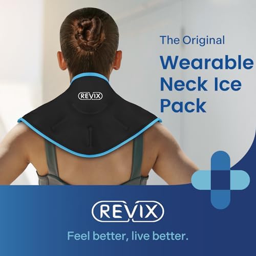 REVIX Ice Pack for Shoulders and Neck, Shoulder Ice Pack for Back Relief
