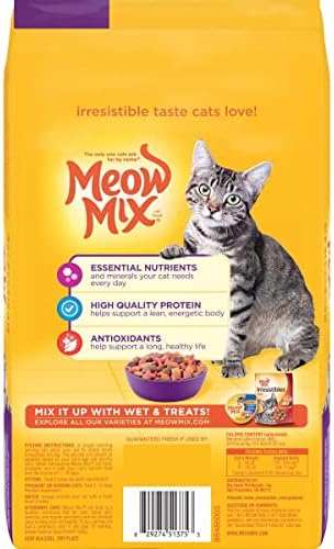 Meow Mix Original Choice Dry Cat Food, 6.3 Pound Bag