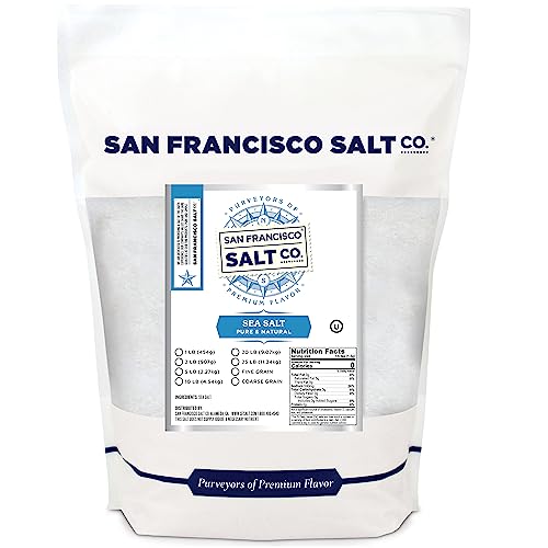 Pacific Sea Salt - 5 lbs. Bulk Medium Coarse Grain by San Francisco Salt Company