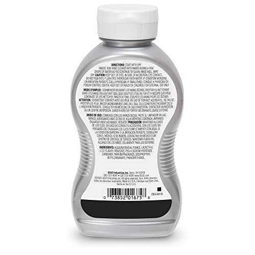 GOJO Cherry Gel Pumice Hand Cleaner, Cherry Scent, 10 Oz Bottle