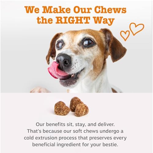 Zesty Paws Dog Heart Supplement - Taurine for Dogs, Salmon, 90 Ct